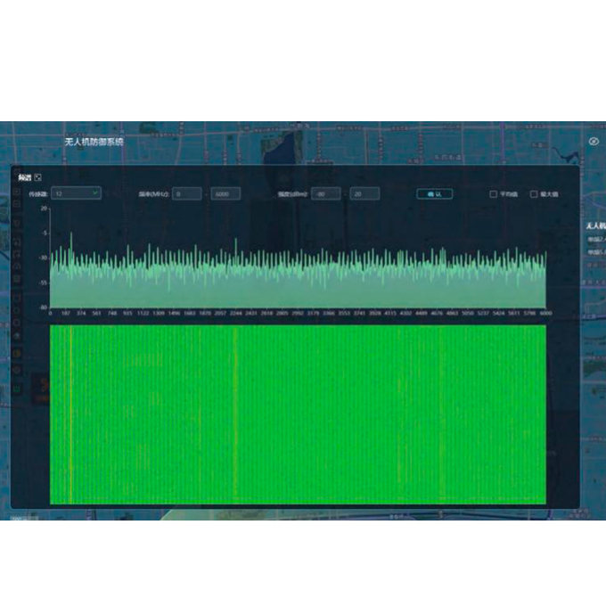 3000m-6000m IP66 Detector de Drones Portátil 16GB Sistema de Plataforma de Comando de Ligação 2