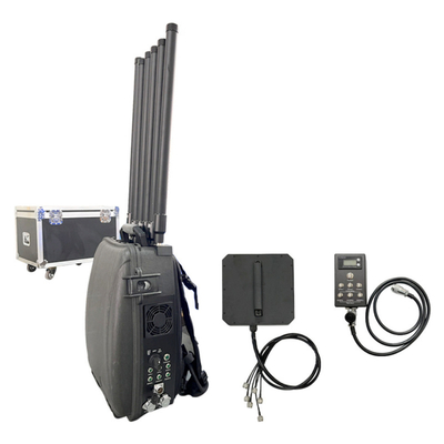 UAV de sinal anti-FPV Mochila Drone Jammer 6 canal anti-drone Jammer