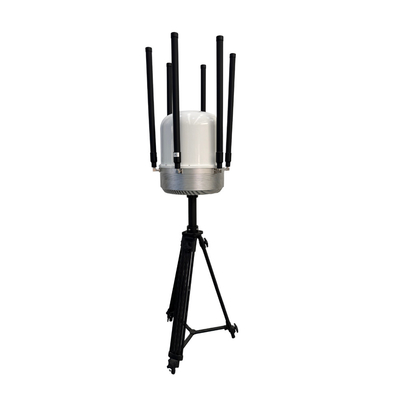6 Canal 8 Canal 2KM 3KM UAV Fixado Drone Jammer para Segurança Perímetro