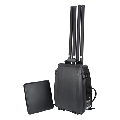 Mochila 900M GPS Scrambler 2.4G 5.8G Antenna Omnidirecional Dispositivo de interferência GPS