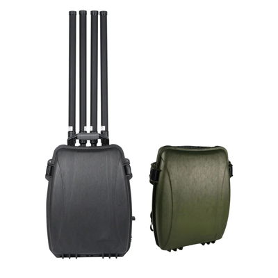 Mochila Bloqueador de Frequência de Drones 900M GPS 2.4G 5.8G Interruptores de Sinais Militares