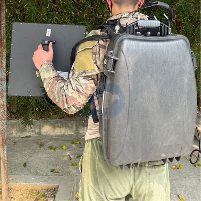 900M 2.4G 5.8G Drone Jammer Mochila Anti UAV FPV Manpack Jammer
