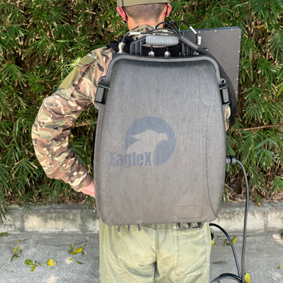 4 canais Mochila Drone Jammer 2.4GHz 5.8GHz GPS Jammer Anti Drone UAV FPV