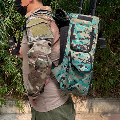 Mochila de bateria removível, bloqueador de 300W, dispositivo anti-bloqueio de drones