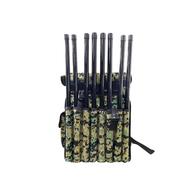 5.8G 2.4G 1.2G 900M 433M 2KM Mochila Interruptor RF Amplificador Anti UAV FPV Enxames