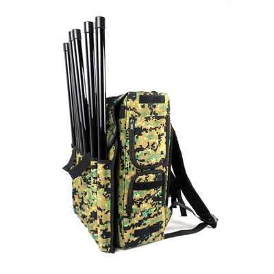 1.5KM 2500M Mochila Drone Jammer FPV RF Amplificador Anti-UAV sinal GPS interferência