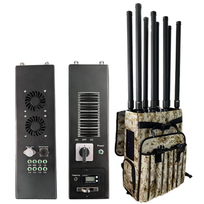 400M 900M 1.2G 1.5G 2.4G 5.2G 5.8G Drone Frequência Jammer Amplificador de sinal
