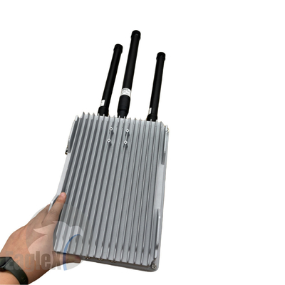 30W-50W FPV Drone Jammer 900MHz 2.4GHz 5.8GHz Frequência Jammer Para Drones