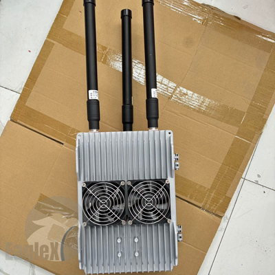 FPV Drone Jammer com 900MHz, 2.4GHz, 5.8GHz Portable & Handheld Anti-Drone UAV Device Vehicle-Mounted Solutions