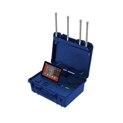 3000m-6000m IP66 Detector de Drones Portátil 16GB Sistema de Plataforma de Comando de Ligação