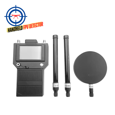 Detector de Drone DJI portátil de 3000 metros FPV 400MHz 2.4GHz 5.2G 5.8G Detecção portátil