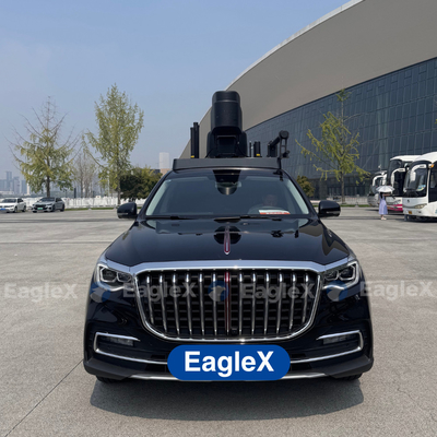 50MHz 6GHz 5KM UAV Detection Range Utilização de automóveis Para detector de drones Full-frequency montado em veículos