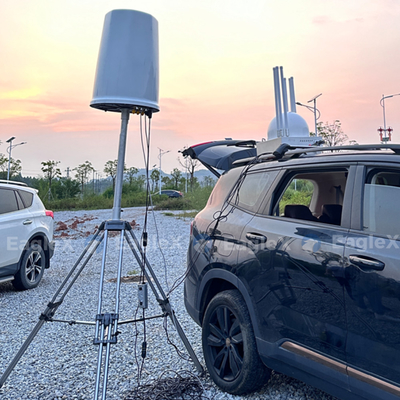 Veículo Drone Signal Jammer FPV Detector de interferência ao ar livre Aeroporto Defesa Prisão