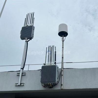 Equipamento de simulação GPS de veículos aéreos compacto de 25 MHz-6 GHz para localização precisa da direção e sem interferência eletromagnética