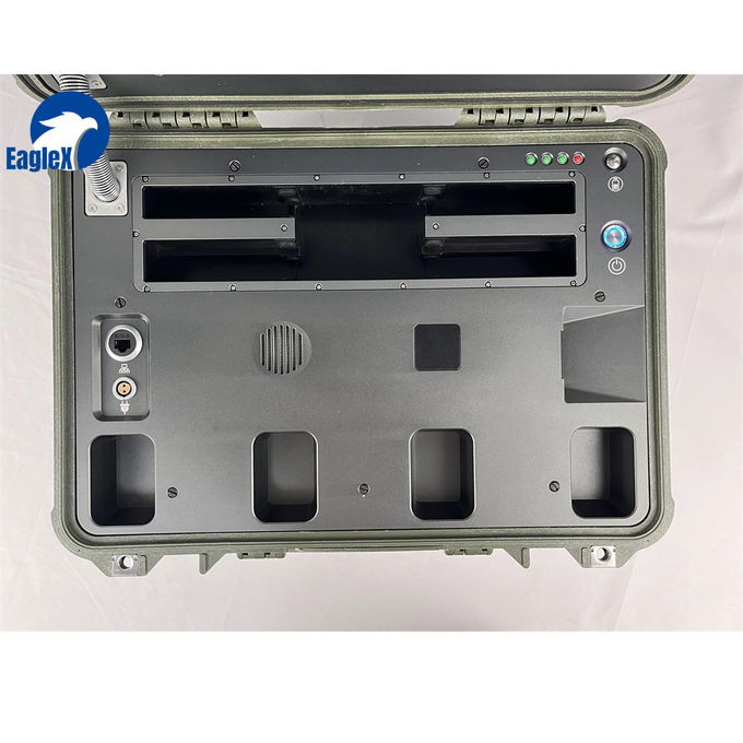 5KM~10KM 360° Espaço Aéreo Completo IP66 Nível de Proteção 900M 1.4G 2.4G 5.2G 5.8GHz 10 Horas Operação Detecção por Detector de Drones 2