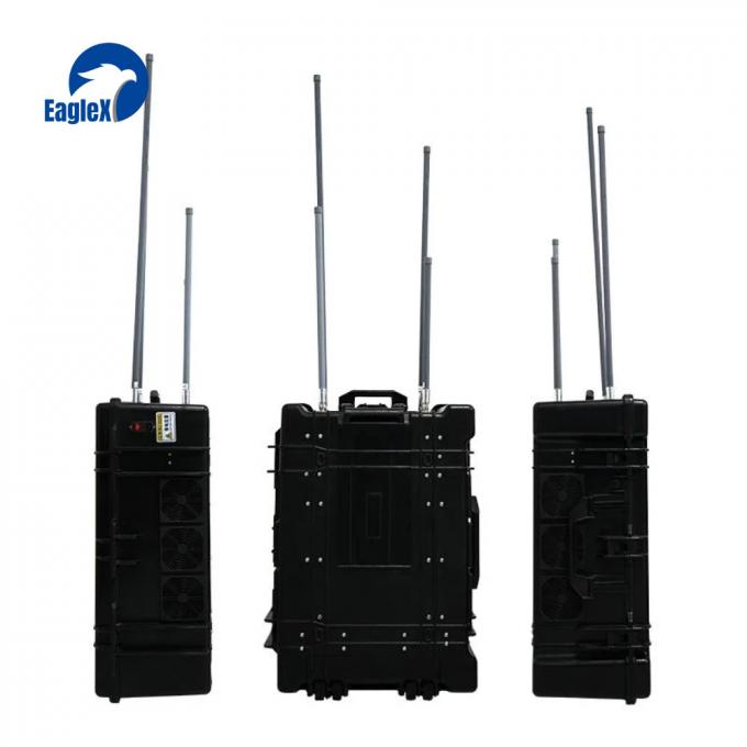 1.5KM Distância portátil Anti Drone Jammer 20MHz-6000MHz Drone Signal Scrambler 0