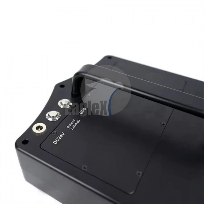 2.4G 5.8G GPS DJI Drone Jammer Anti Drone Shield Detecção de sinal de drone 0