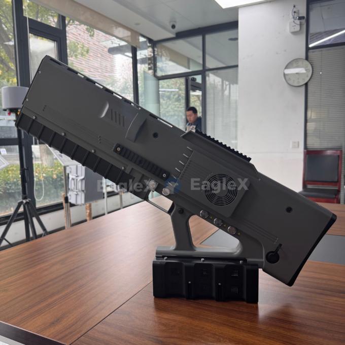 Solução de Defesa por Drone Portátil de Endurance de 36h para Concertos de Polícia Militar 1-3KM FPV Drone Jammer Com Detector de Detecção de 5KM 1