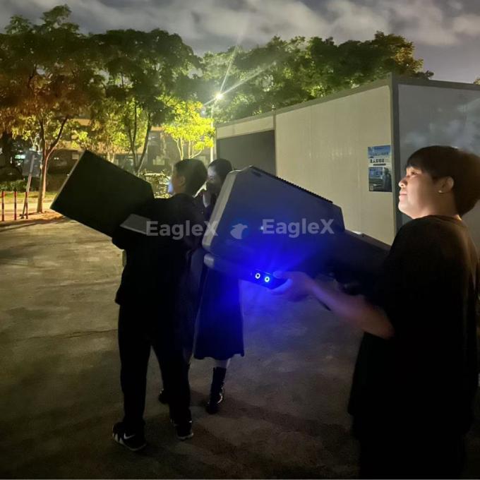 3-em-1 (Detecção e Interferência) Dispositivo de Defesa de Drones Móveis FPV Drone Jammer Portátil 2
