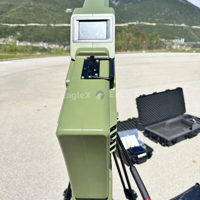 3-em-1 (Detecção e Interferência) Dispositivo de Defesa de Drones Móveis FPV Drone Jammer Portátil 0