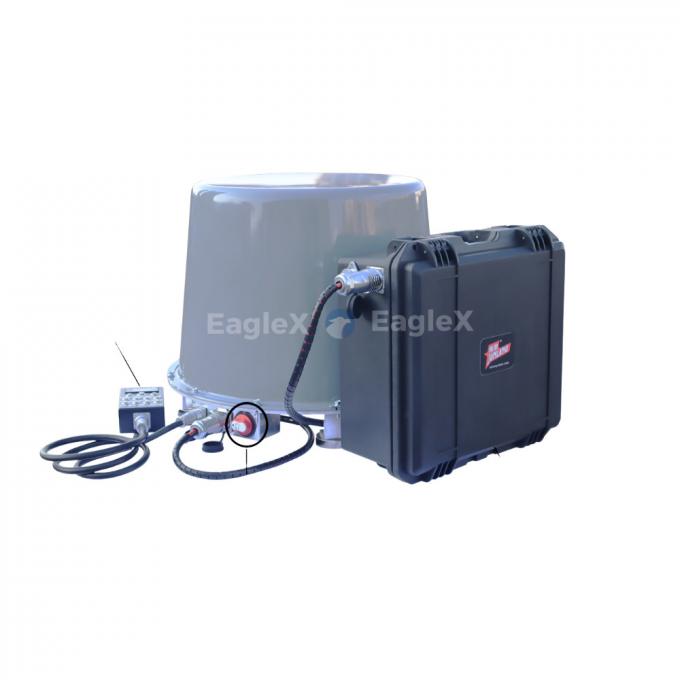 12 bandas 100MHz-1500MHz Montado em veículos Utilização de veículos FPV Drone Jammer Equipamento de contramedidas com base magnética 3